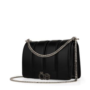 Bolsa Briefcase Chica Asa de Cadena color Negro