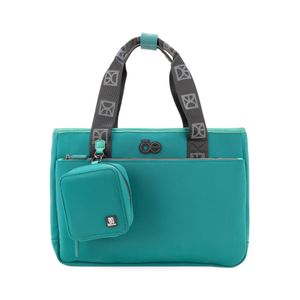 Mensajera Grande Con Porta Laptop Color Verde