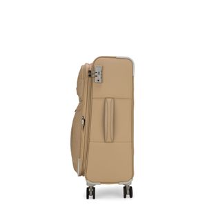 Maleta Mediana 24 plg para Documentar Textil color Fango