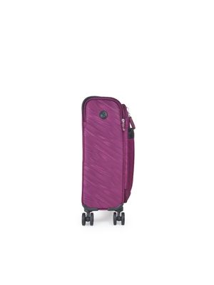 Maleta Chica 20 plg de Cabina Textil color Morado