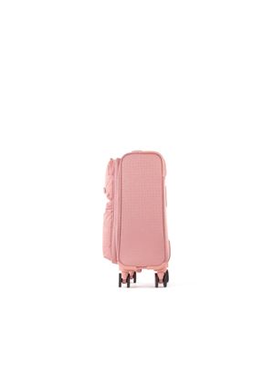 Maleta Chica (16 plg ) de Cabina Material Textil color Rosa
