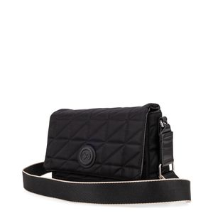 Bolsa Crossbody Chica Con Rubber Color Negro