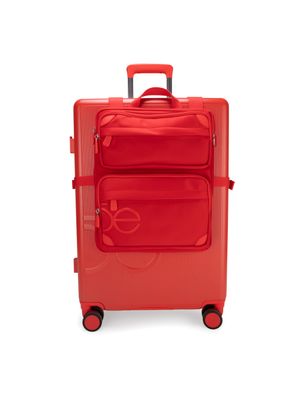 Maleta Mediana Para Documentar 24 Plg De Cabina Color Rojo