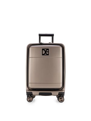 Maleta Chica 20 Plg De Cabina Con Porta Laptop Color Bronce