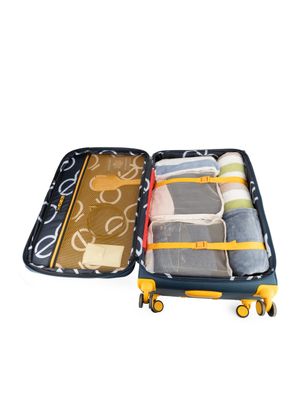 Maleta Grande 28 Plg Para Documentar Color Azul Marino