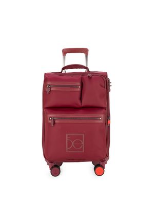Maleta Chica 20 Plg De Cabina Color Tinto
