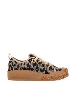 Tenis Con Suela Antiderrapante Look Animal Print Multicolor