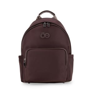 Mochila Grande Con Monedero Desprendible Color Café