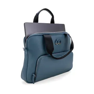 Bolsa Porta Laptop 15 Plg Atemporal Color Azul