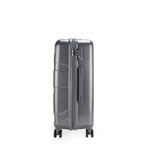 Maleta Mediana 24 Plg Para Documentar Color Inox