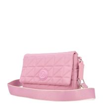 Bolsa Crossbody Chica Con Rubber Color Rosa