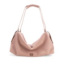 Bolsa Hobo Maxi Look Animal Skin Color Rosa