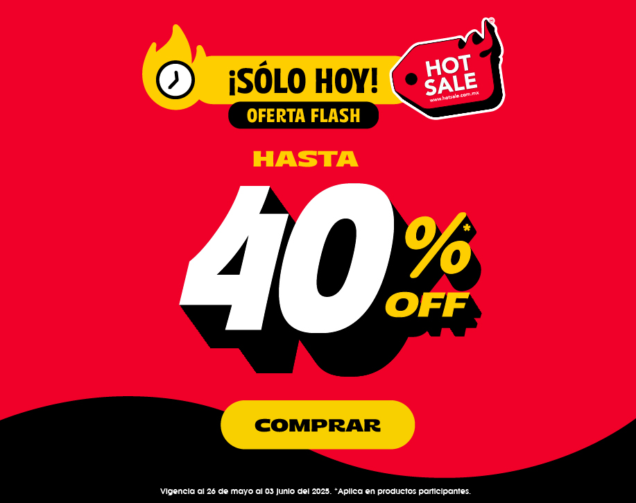 ¡Solo Hoy! Oferta Flash