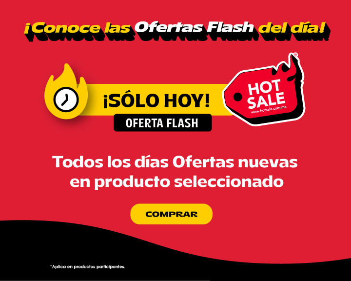 ¡Conoce las ofertas Flash del día!